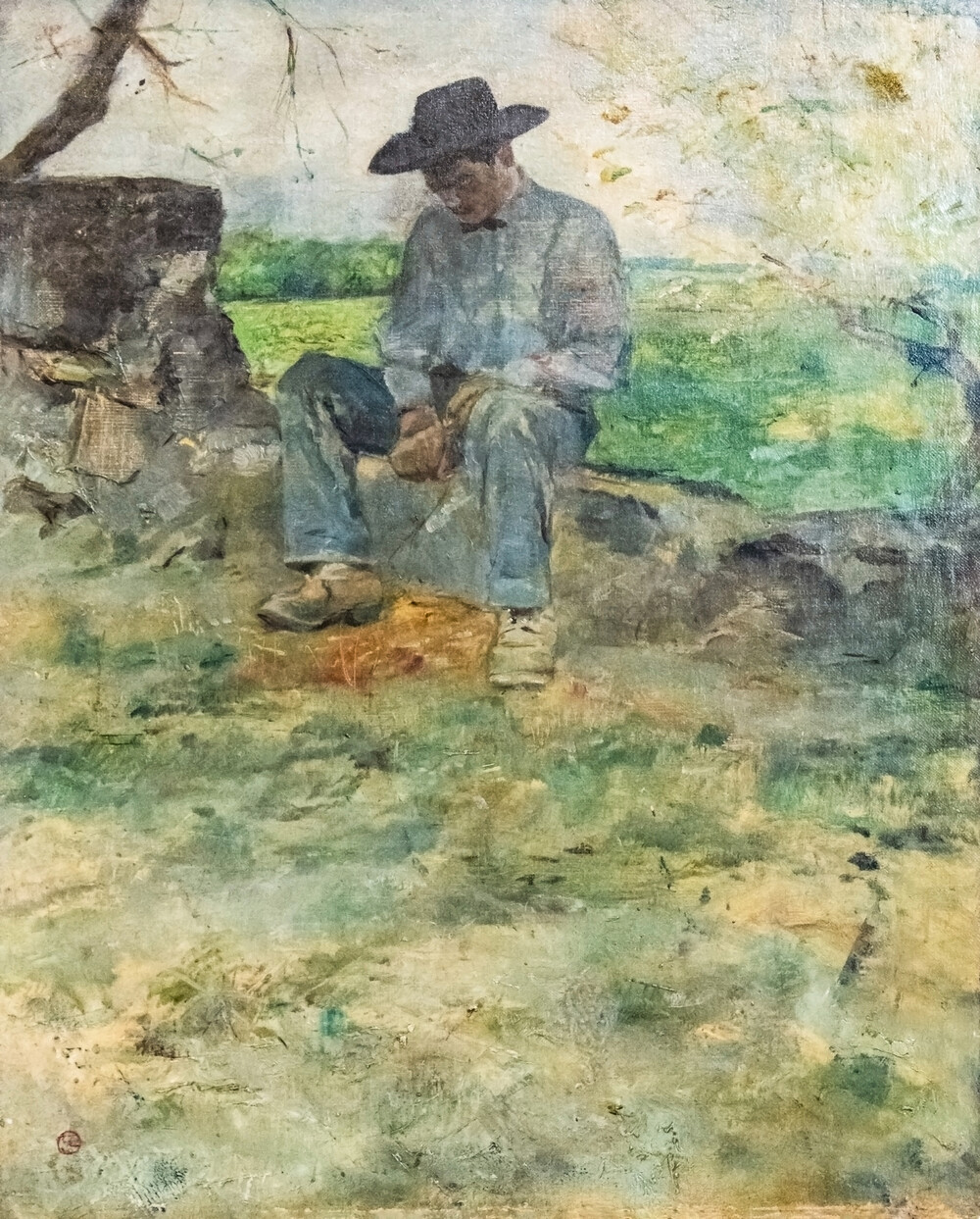 Toulouse-Lautrec, Le jeune Routy à Céleyran, 1882, Musée Toulouse-Lautrec, Albi